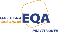 EMCC accreditation - logo - EQA - colour - clear background - P